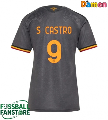 AS Roma Santiago Castro #9 Replik 3rd trikot Damen 2026-27 Kurzarm